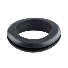 RB81 BLACK TPR OPEN GROMMET