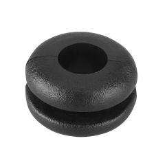PV13 BLACK PVC OPEN GROMMET