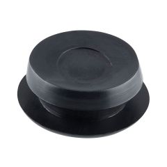 PV633 BLACK PVC BLANK GROMMET