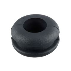 PV882 BLACK PVC OPEN GROMMET
