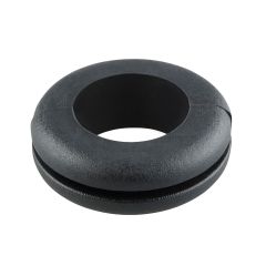 RB3442 BLACK TPR OPEN GROMMET