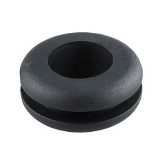 PV926A BLACK PVC OPEN GROMMET